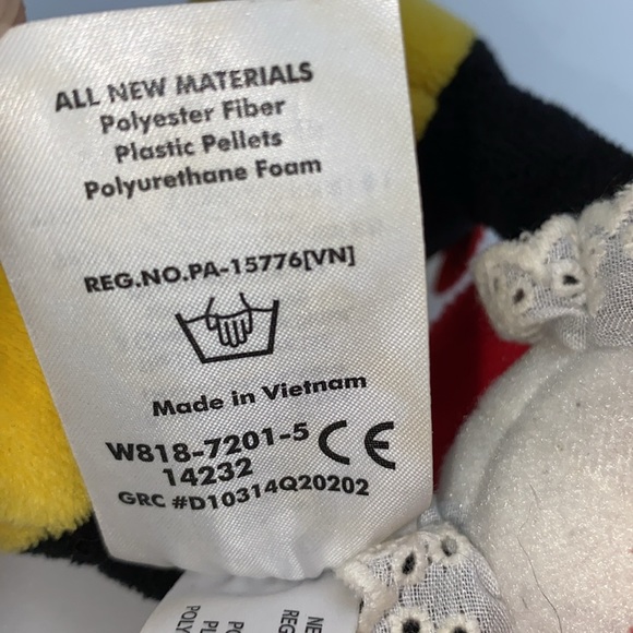 Disney Store Minnie Mouse Plush Stuffed Animal Toy 10” - Picture 8 of 9